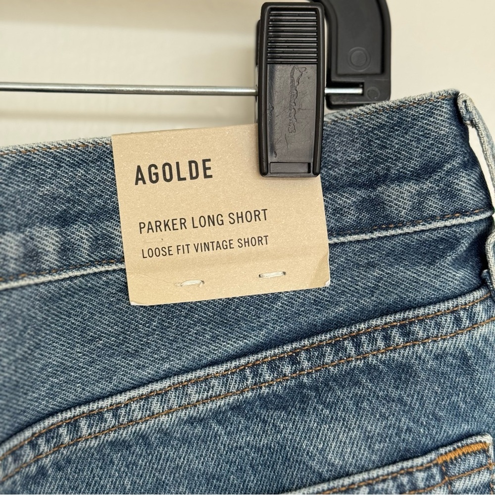 NWT AGOLDE Parker Long Vintage
Cut Off Loose Fit Shorts Size 31 - Picture 13 of 15